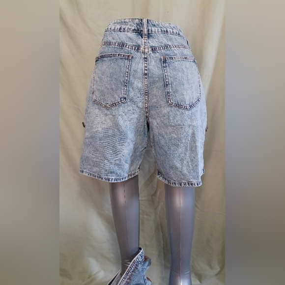 A Fashion Nova Embroider Lets Ride Western Boot Convertable Straight Leg Jeans - Picture 12 of 16